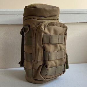Condor Water Bladder Bottle Pouch MOLLE Coyote Tan Military Pouch EDC
